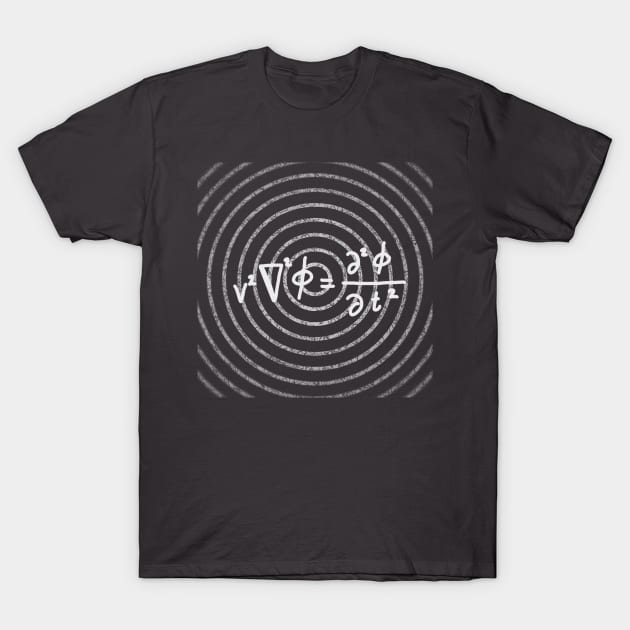 Wave equation T-Shirt by Javisolarte